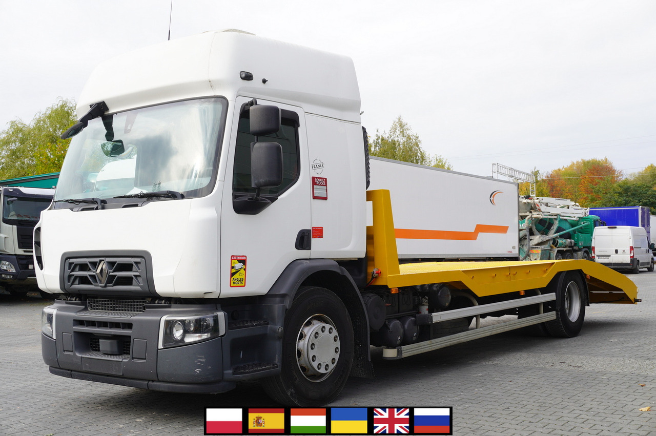 RENAULT D19 Wide Glob / 7.8 m NEW tow truck / 280 tho. km - شاحنة نقل سيارات شاحنة: صورة 1 RENAULT D19 Wide Glob / 7.8 m NEW tow truck / 280 tho. km - شاحنة نقل سيارات شاحنة: صورة 1