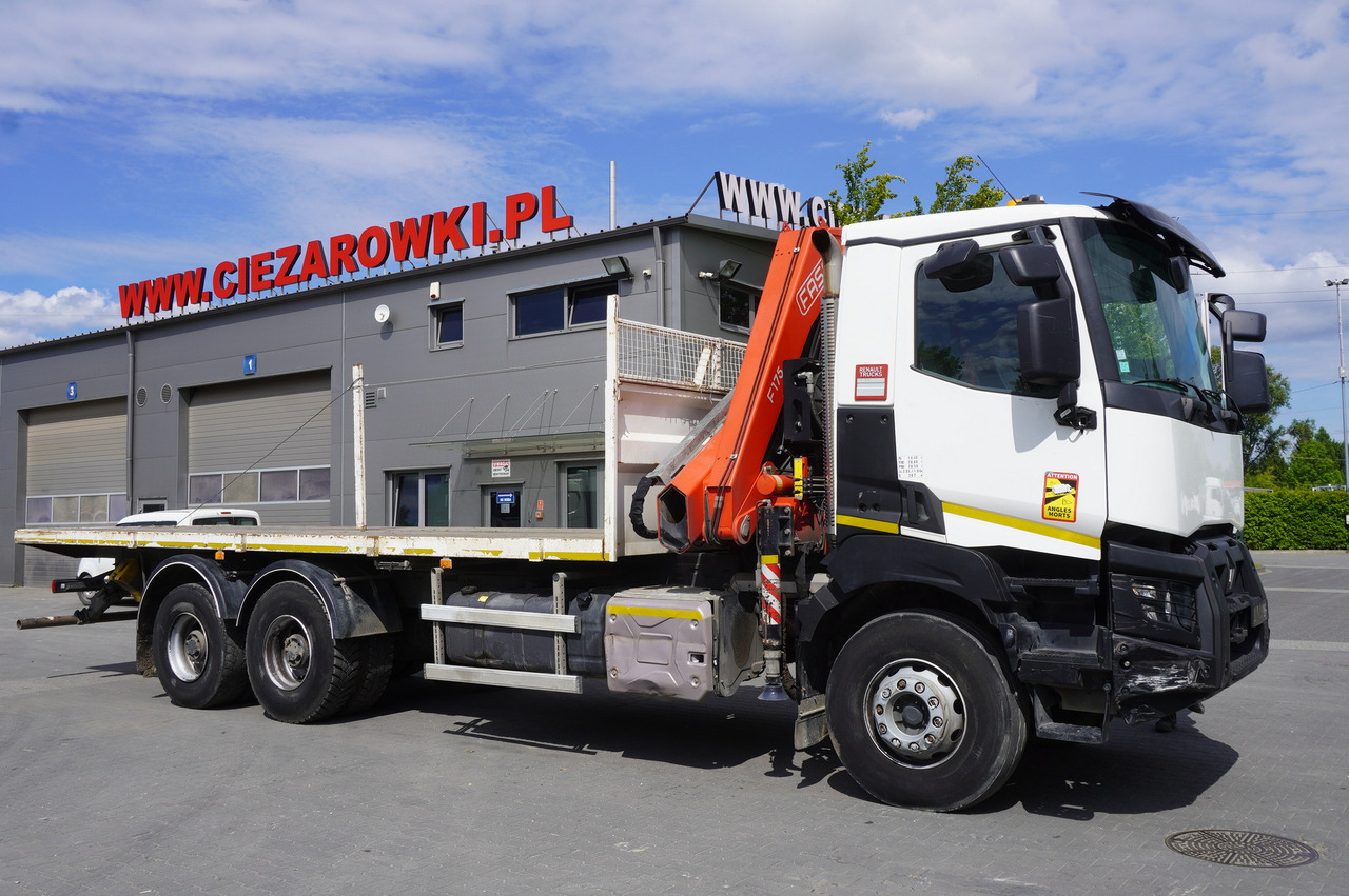 RENAULT K380 6x4 / FASSI F175 crane 7.85 t / 120 thousand km! - شاحنة كرين: صورة 4 RENAULT K380 6x4 / FASSI F175 crane 7.85 t / 120 thousand km! - شاحنة كرين: صورة 4