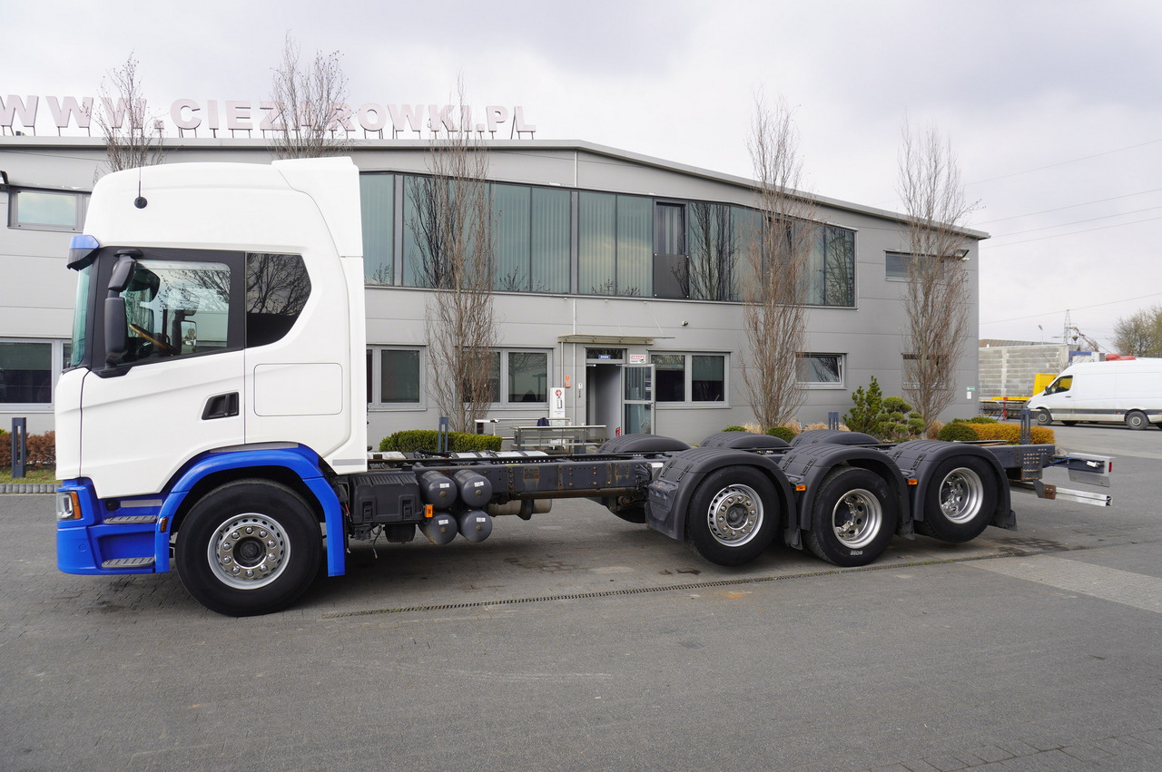 SCANIA G500 8x2 / 2nd axis steered / Chassis 8.35 m / 2021 - شاحنة هيكل كابينة: صورة 3 SCANIA G500 8x2 / 2nd axis steered / Chassis 8.35 m / 2021 - شاحنة هيكل كابينة: صورة 3