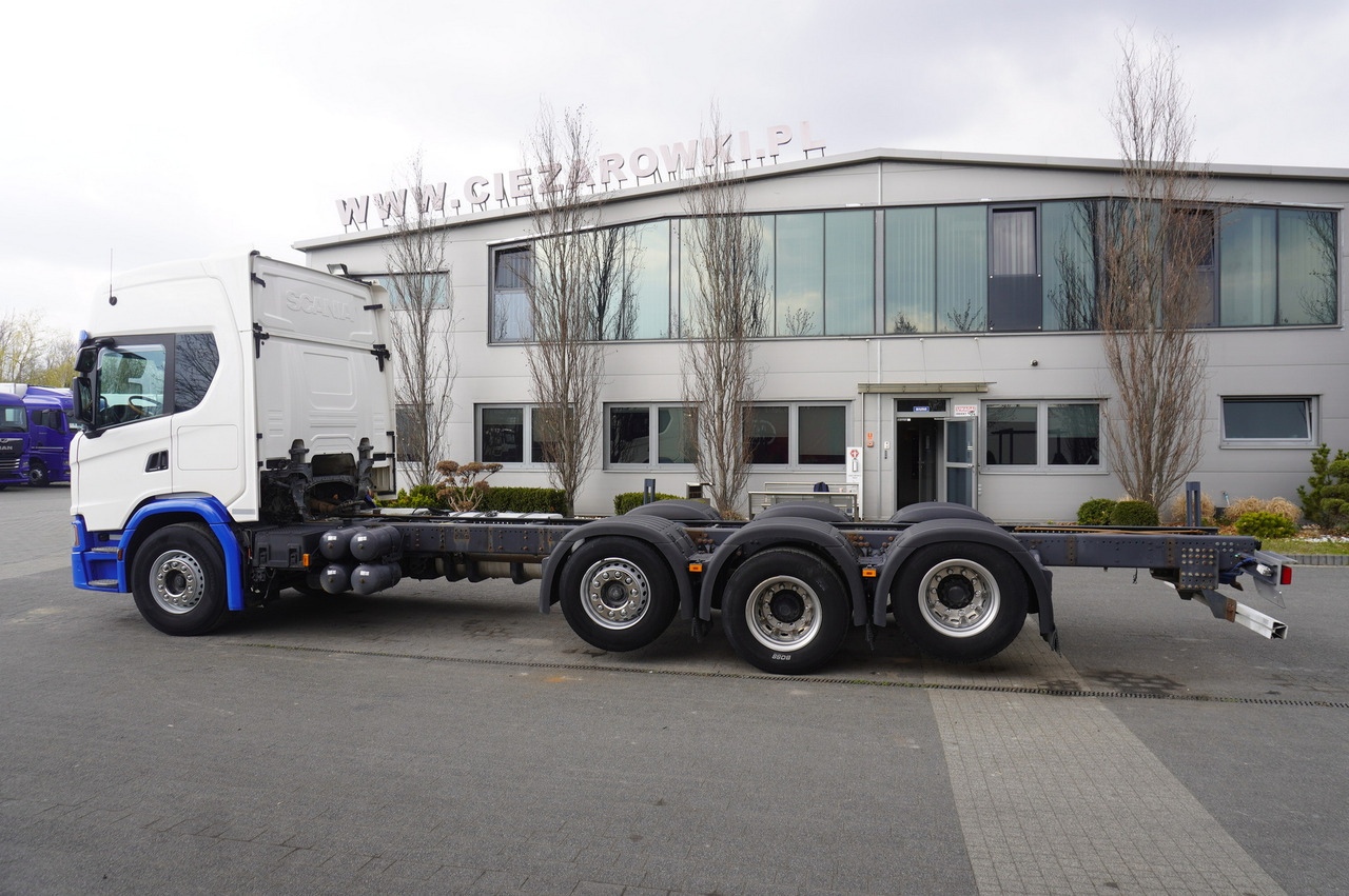 SCANIA G500 8x2 / 2nd axis steered / Chassis 8.35 m / 2021 - شاحنة هيكل كابينة: صورة 4 SCANIA G500 8x2 / 2nd axis steered / Chassis 8.35 m / 2021 - شاحنة هيكل كابينة: صورة 4