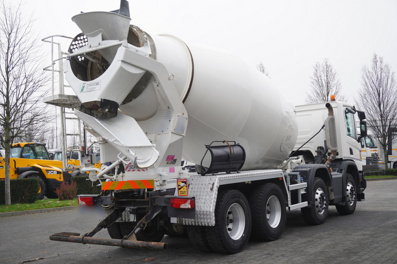SCANIA P410 XT 8x4 / 80 tho. km!!! / SCHWING-STATTER AM 9 FHC 9 m3 concrete mixer - شاحنة خلاطة خرسانة: صورة 3 SCANIA P410 XT 8x4 / 80 tho. km!!! / SCHWING-STATTER AM 9 FHC 9 m3 concrete mixer - شاحنة خلاطة خرسانة: صورة 3