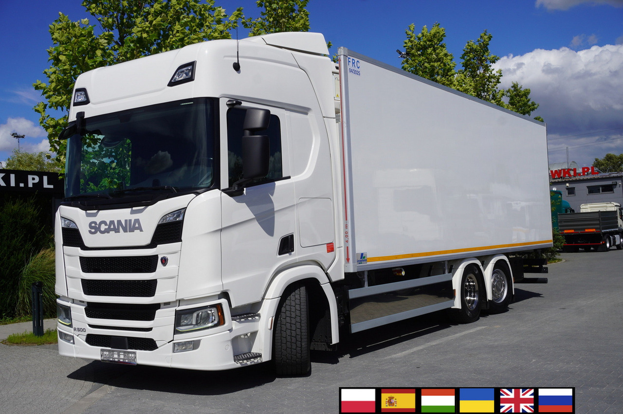 SCANIA R500 / Lecapitaine refrigerator 20 EPAL / Carrier Supra 950 / Steered 3rd axle - شاحنة الفريزر: صورة 1 SCANIA R500 / Lecapitaine refrigerator 20 EPAL / Carrier Supra 950 / Steered 3rd axle - شاحنة الفريزر: صورة 1