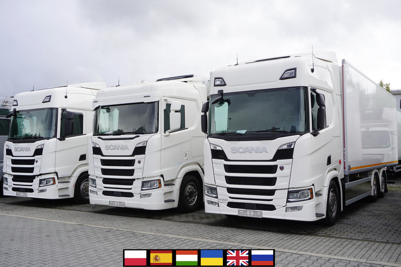 SCANIA R500 / Refrigerator Superstructure / steered axle / several units - شاحنة الفريزر: صورة 1 SCANIA R500 / Refrigerator Superstructure / steered axle / several units - شاحنة الفريزر: صورة 1