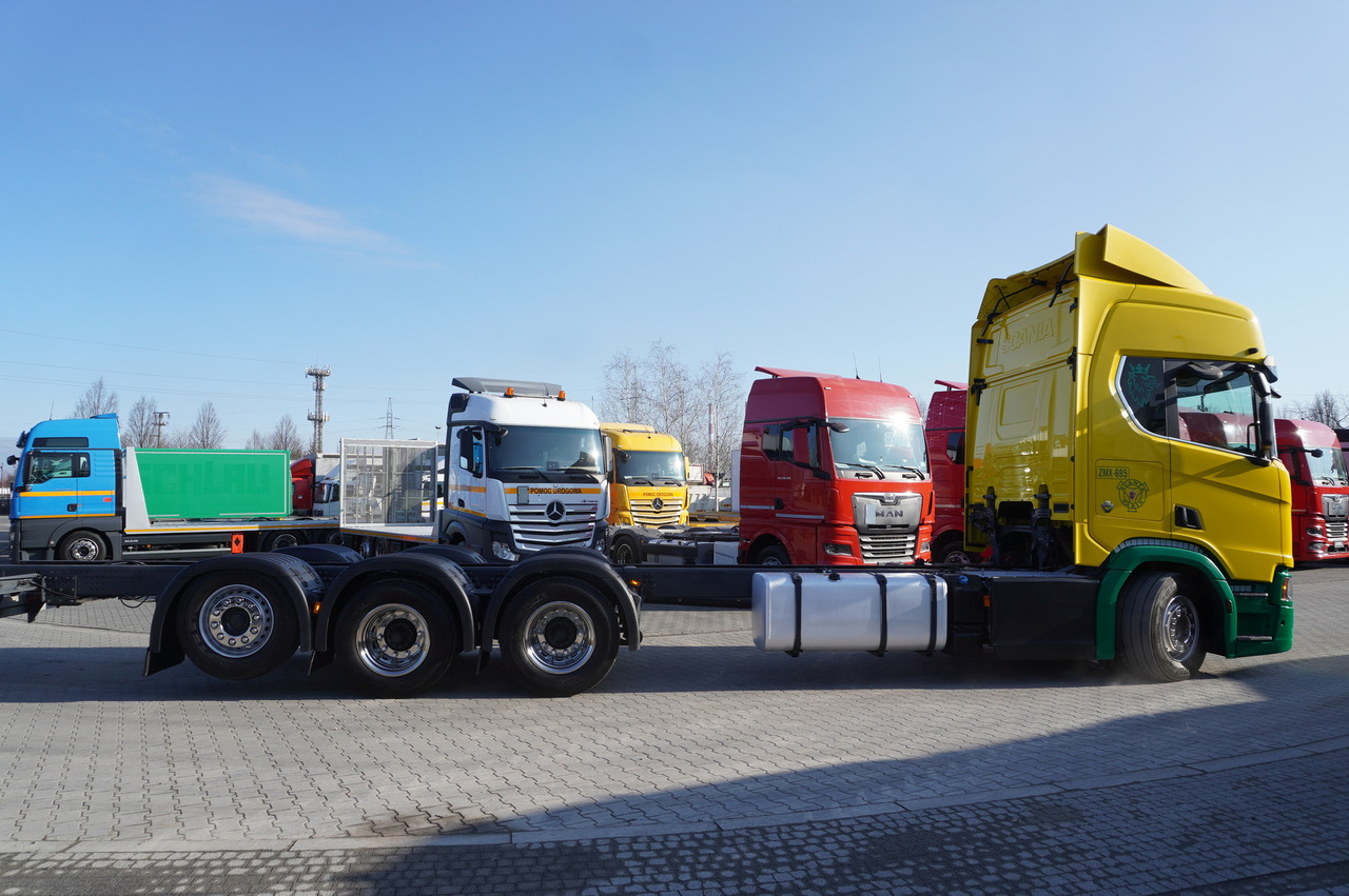 SCANIA R650 V8 8x4/4 E6 / 2020 / Frame 9.7 m - شاحنة هيكل كابينة: صورة 4 SCANIA R650 V8 8x4/4 E6 / 2020 / Frame 9.7 m - شاحنة هيكل كابينة: صورة 4