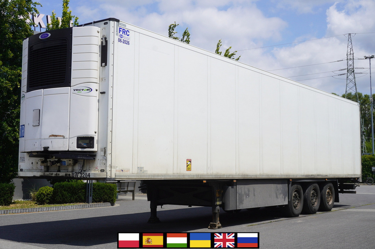 SCHMITZ refrigerator semi-trailer / Carrier Vector 1550 / 5 units - نصف مقطورة مُبرِّدة: صورة 1 SCHMITZ refrigerator semi-trailer / Carrier Vector 1550 / 5 units - نصف مقطورة مُبرِّدة: صورة 1