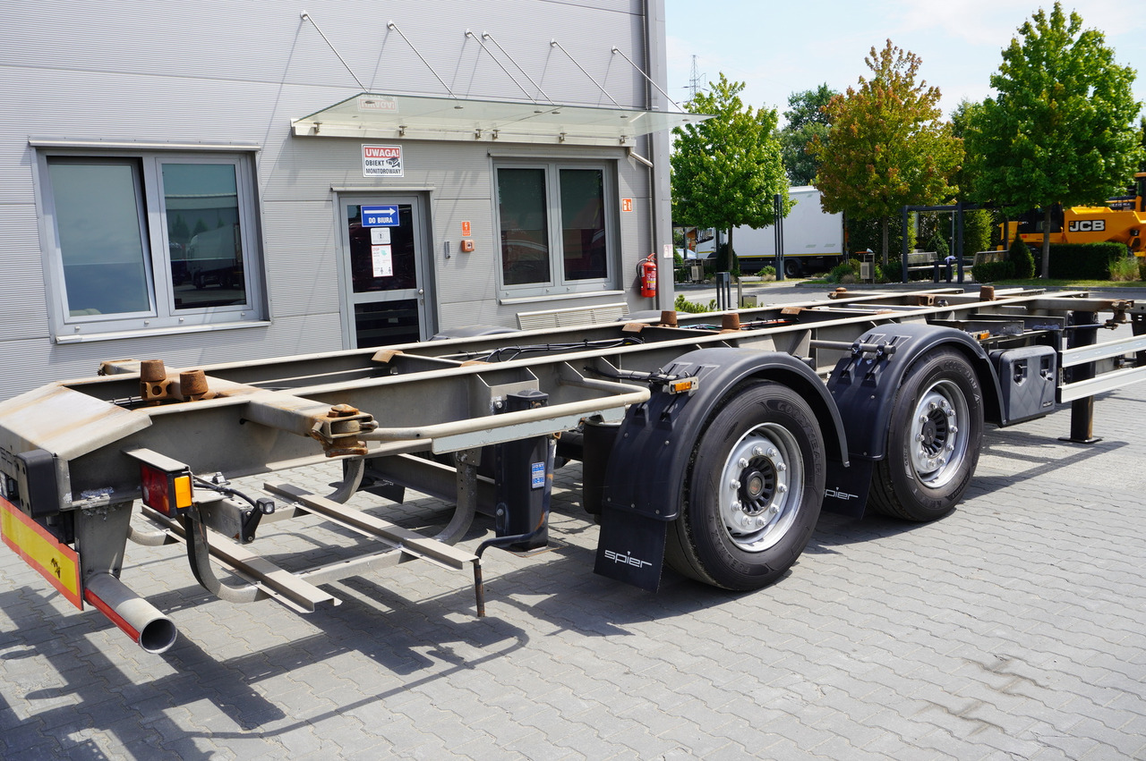 SPIER Trailer ZWL 290 BDF / 18 t - مقطورة هيكل: صورة 1 SPIER Trailer ZWL 290 BDF / 18 t - مقطورة هيكل: صورة 1