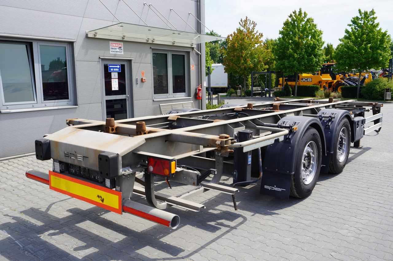 SPIER Trailer ZWL 290 BDF / 18 t - مقطورة هيكل: صورة 4 SPIER Trailer ZWL 290 BDF / 18 t - مقطورة هيكل: صورة 4