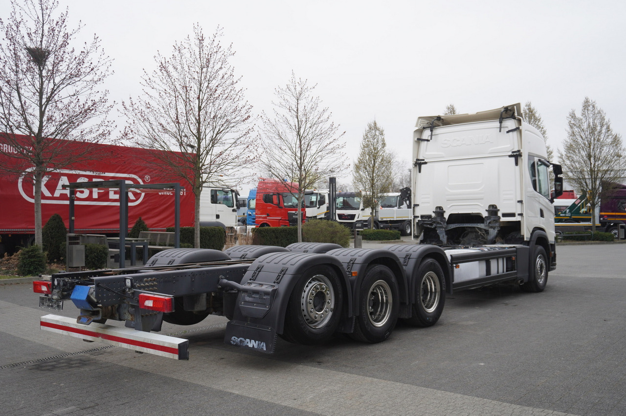 Scania G540 8x4 / Chassis 8.7 m / Steered axle / 2021 - شاحنة هيكل كابينة: صورة 5 Scania G540 8x4 / Chassis 8.7 m / Steered axle / 2021 - شاحنة هيكل كابينة: صورة 5