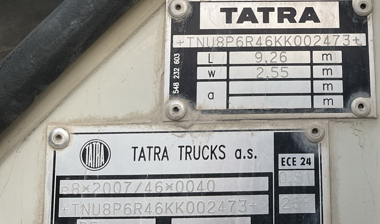 شاحنة قلاب صلبة TATRA Phoenix 8x8 Twin-Steer Quad/A dump truck / 30 tho. km: صورة 9