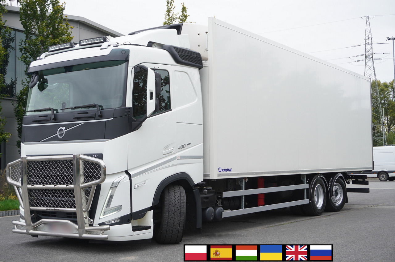 VOLVO FH 460 / Krone refrigerator 23 EPAL! / Carrier Supra 1250 MT Silent / Multitemperature / Steered axle - شاحنة الفريزر: صورة 1 VOLVO FH 460 / Krone refrigerator 23 EPAL! / Carrier Supra 1250 MT Silent / Multitemperature / Steered axle - شاحنة الفريزر: صورة 1