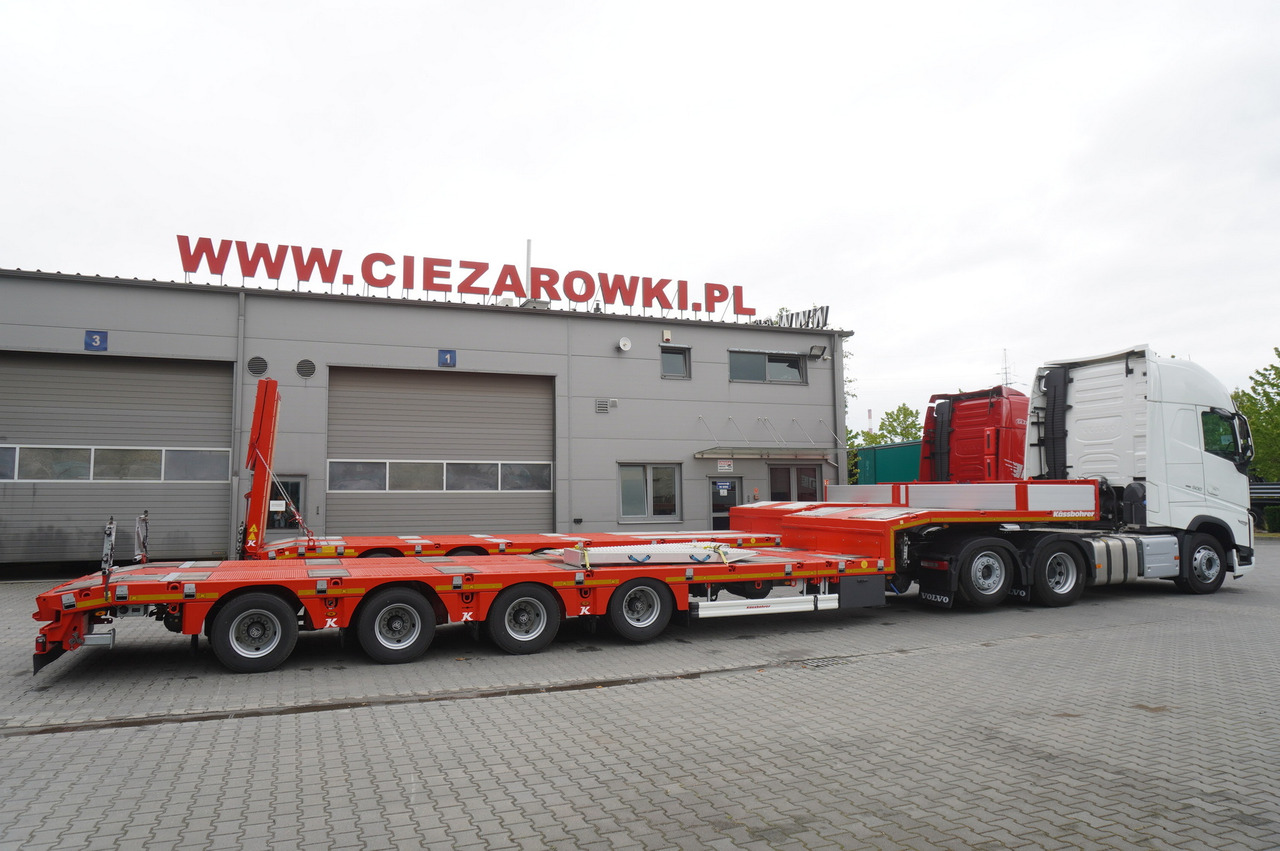 VOLVO FH 500 6 × 2 Globetrotter XL / 2023 / 114 thousand km / Brand-new low-loader Kässbohrer LB3E semi-trailer - شاحنة نقل سيارات شاحنة: صورة 3 VOLVO FH 500 6 × 2 Globetrotter XL / 2023 / 114 thousand km / Brand-new low-loader Kässbohrer LB3E semi-trailer - شاحنة نقل سيارات شاحنة: صورة 3