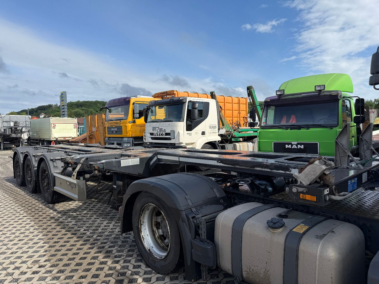 D-TEC FLEXITRAILER 2x20-30-40-45ft HC-BPW - نصف مقطورة لنقل الحاويات: صورة 4 D-TEC FLEXITRAILER 2x20-30-40-45ft HC-BPW - نصف مقطورة لنقل الحاويات: صورة 4