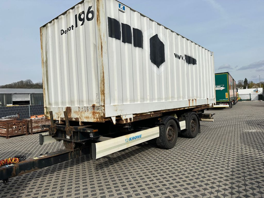 Krone ZZ 18- BDF Containerchassi Scheibenbremsen - - مقطورة نقل الحاويات: صورة 2 Krone ZZ 18- BDF Containerchassi Scheibenbremsen - - مقطورة نقل الحاويات: صورة 2