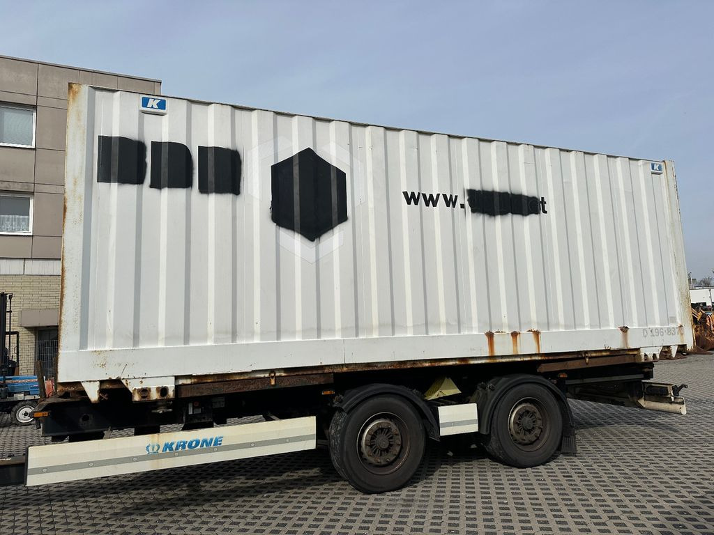 Krone ZZ 18- BDF Containerchassi Scheibenbremsen - - مقطورة نقل الحاويات: صورة 4 Krone ZZ 18- BDF Containerchassi Scheibenbremsen - - مقطورة نقل الحاويات: صورة 4
