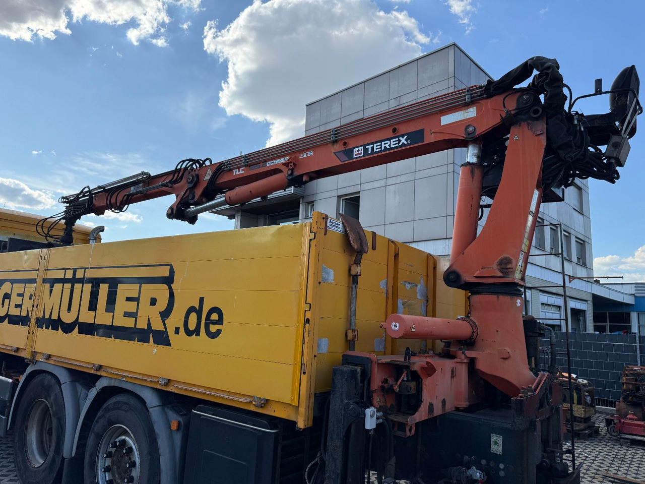 شاحنة كرين MAN TGA 26,440 TEREX  TLC 165,2-A19 ACM SYSTEM: صورة 11