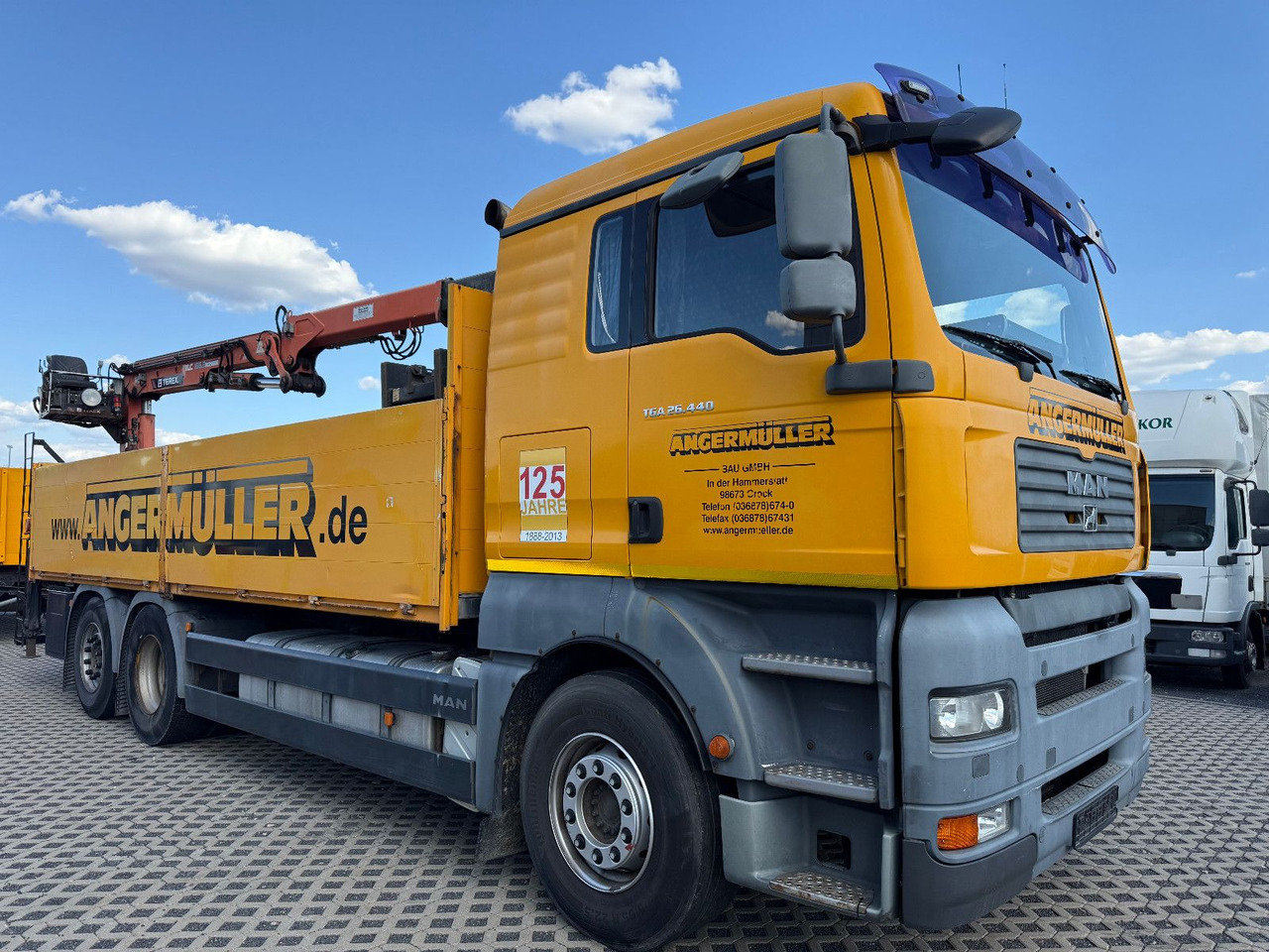 MAN TGA 26,440 TEREX TLC 165,2-A19 ACM SYSTEM - شاحنة كرين: صورة 4 MAN TGA 26,440 TEREX TLC 165,2-A19 ACM SYSTEM - شاحنة كرين: صورة 4