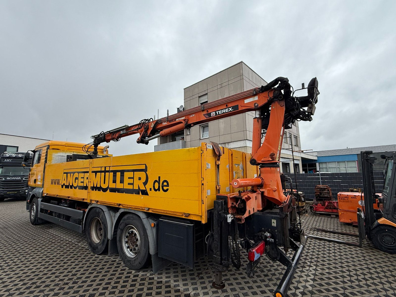 شاحنة كرين MAN TGA 26,440 TEREX  TLC 165,2-A19 ACM SYSTEM: صورة 7