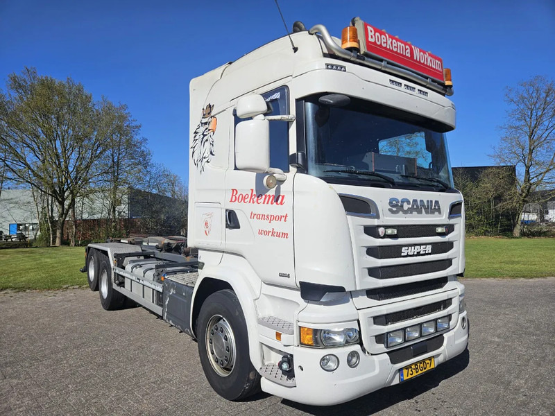 Scania R520 6X2 Retarder King o/t Road V8 - شاحنات الحاويات / جسم علوي قابل للتغيير شاحنة: صورة 2 Scania R520 6X2 Retarder King o/t Road V8 - شاحنات الحاويات / جسم علوي قابل للتغيير شاحنة: صورة 2