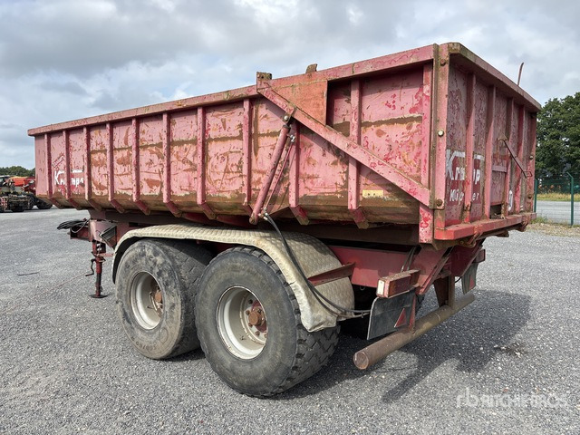 1996 Krampe TWK 18 Goliath End Dump Trailer - قلابة نصف مقطورة نصف مقطورة قلابة: صورة 3 1996 Krampe TWK 18 Goliath End Dump Trailer - قلابة نصف مقطورة نصف مقطورة قلابة: صورة 3