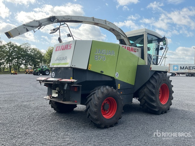 2003 Claas Jaguar 870 4WD Forage Harvester - حصادة الأعلاف: صورة 3 2003 Claas Jaguar 870 4WD Forage Harvester - حصادة الأعلاف: صورة 3