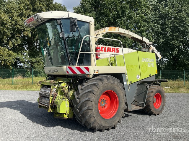 2003 Claas Jaguar 870 4WD Forage Harvester - حصادة الأعلاف: صورة 1 2003 Claas Jaguar 870 4WD Forage Harvester - حصادة الأعلاف: صورة 1