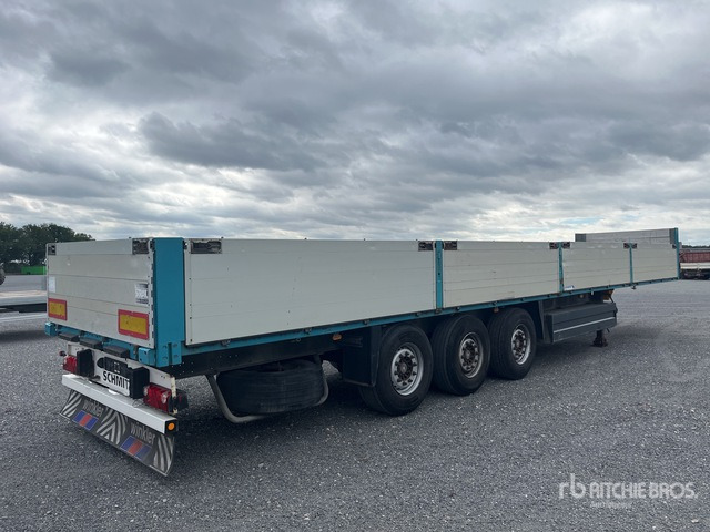 2007 Schmitz Cargobull S01 13.90 m Tri/A Flatbed Trailer - نصف مقطورة مسطحة: صورة 3 2007 Schmitz Cargobull S01 13.90 m Tri/A Flatbed Trailer - نصف مقطورة مسطحة: صورة 3