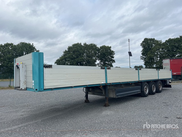 2007 Schmitz Cargobull S01 13.90 m Tri/A Flatbed Trailer - نصف مقطورة مسطحة: صورة 2 2007 Schmitz Cargobull S01 13.90 m Tri/A Flatbed Trailer - نصف مقطورة مسطحة: صورة 2