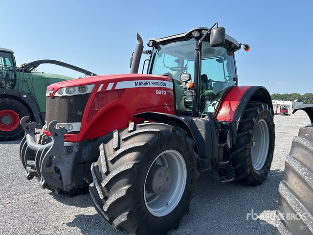 2010 Massey Ferguson 8670 Dyna-VT 4WD Tractor - جرار: صورة 1 2010 Massey Ferguson 8670 Dyna-VT 4WD Tractor - جرار: صورة 1