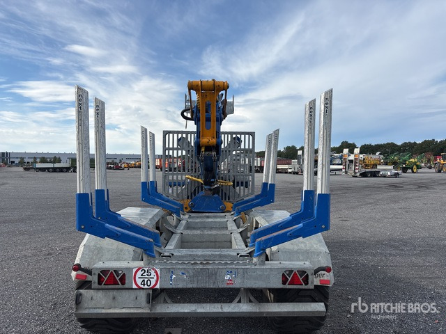 2012 Binderberger RW14 T/A Log Trailer - مقطورة الغابات: صورة 5 2012 Binderberger RW14 T/A Log Trailer - مقطورة الغابات: صورة 5