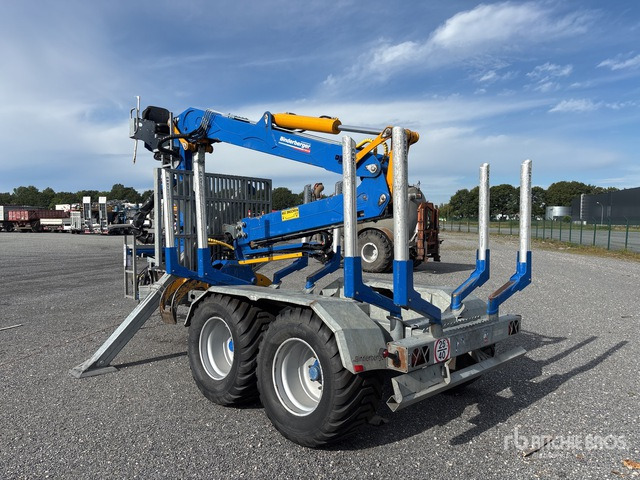 2012 Binderberger RW14 T/A Log Trailer - مقطورة الغابات: صورة 4 2012 Binderberger RW14 T/A Log Trailer - مقطورة الغابات: صورة 4