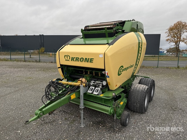 2012 Krone Comprima V180XC Round Baler - مكنة: صورة 1 2012 Krone Comprima V180XC Round Baler - مكنة: صورة 1