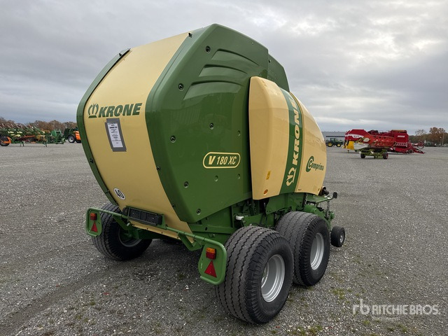 2012 Krone Comprima V180XC Round Baler - مكنة: صورة 3 2012 Krone Comprima V180XC Round Baler - مكنة: صورة 3