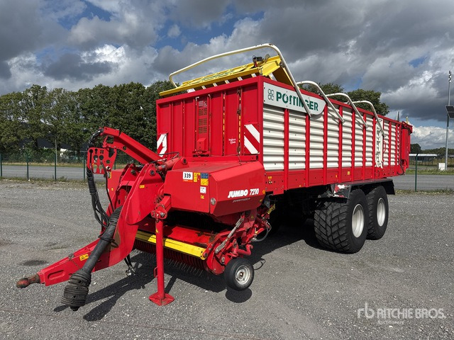 2013 Poettinger Jumbo 7210 D T/A Drawbar Silage Wagon - عربة ذاتية التحميل: صورة 2 2013 Poettinger Jumbo 7210 D T/A Drawbar Silage Wagon - عربة ذاتية التحميل: صورة 2