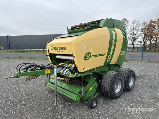 2014 Krone Comprima V180XC Round Baler - مكنة: صورة 1 2014 Krone Comprima V180XC Round Baler - مكنة: صورة 1