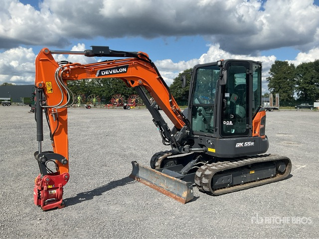 2023 Develon DX55R-7 Mini Excavator: <6.6t - حفارة مُصَّغرة: صورة 1 2023 Develon DX55R-7 Mini Excavator: <6.6t - حفارة مُصَّغرة: صورة 1