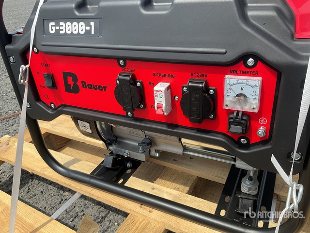 2025 Bauer Generatoren G3000-1 3kW (Unused) Generator Set - مجموعة المولدات: صورة 3 2025 Bauer Generatoren G3000-1 3kW (Unused) Generator Set - مجموعة المولدات: صورة 3
