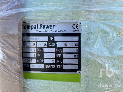 COMPAL VG-R30 30 kW 37.5 kVA (Unused) - مجموعة المولدات: صورة 5 COMPAL VG-R30 30 kW 37.5 kVA (Unused) - مجموعة المولدات: صورة 5