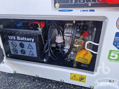 جديدة مجموعة المولدات HYUNDAI DHY8500SE-T (Unused): صورة 6