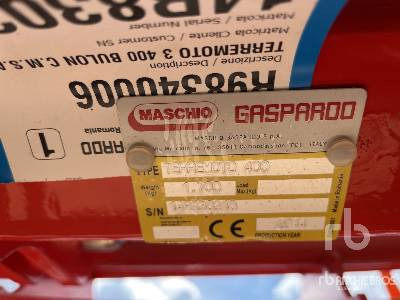MASCHIO GASPARDO TERREMOTO 300 (Unused) - المحراث: صورة 5 MASCHIO GASPARDO TERREMOTO 300 (Unused) - المحراث: صورة 5