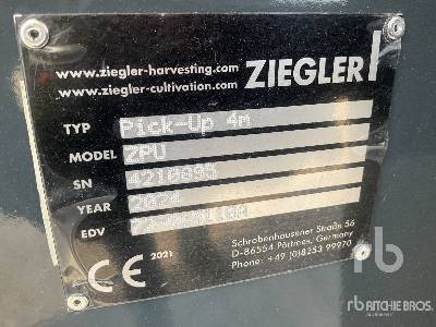 ZIEGLER PICK-UP 4M (Unused) - حصادة برأس ملحق: صورة 5 ZIEGLER PICK-UP 4M (Unused) - حصادة برأس ملحق: صورة 5