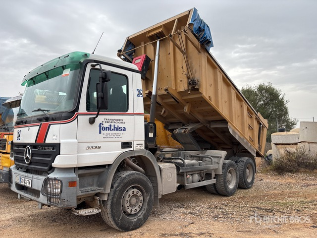 2007 Mercedes Benz Actros 3336K 6x4 T/A Dump Truck - شاحنة قلاب: صورة 3 2007 Mercedes Benz Actros 3336K 6x4 T/A Dump Truck - شاحنة قلاب: صورة 3