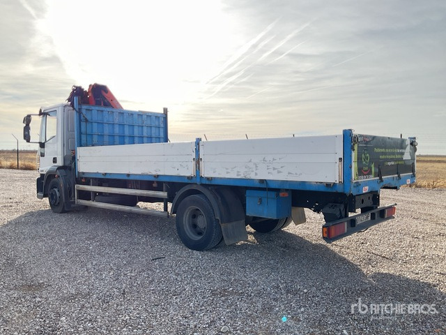 2008 Iveco Eurocargo 120E22 2005 Palfinger PK7501 Articulat ... Flatbed Truck with Crane - شاحنات مسطحة, شاحنة كرين: صورة 3 2008 Iveco Eurocargo 120E22 2005 Palfinger PK7501 Articulat ... Flatbed Truck with Crane - شاحنات مسطحة, شاحنة كرين: صورة 3