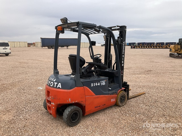 2009 Toyota 8FBMT16 Electric Forklift - رافعة شوكية كهربائية: صورة 4 2009 Toyota 8FBMT16 Electric Forklift - رافعة شوكية كهربائية: صورة 4