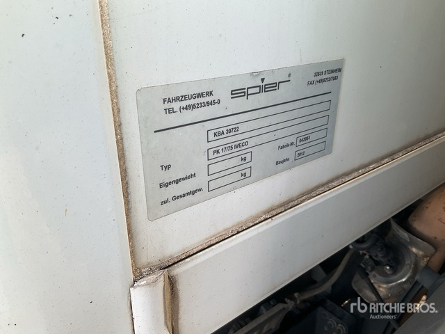 2012 Iveco Eurocargo 75E18 4x2 Van Truck - شاحنة مقفلة: صورة 5 2012 Iveco Eurocargo 75E18 4x2 Van Truck - شاحنة مقفلة: صورة 5