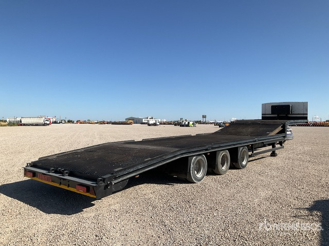 2013 Cartwright CTA 39A Tri/A Lowboy Trailer - عربة منخفضة مسطحة نصف مقطورة: صورة 3 2013 Cartwright CTA 39A Tri/A Lowboy Trailer - عربة منخفضة مسطحة نصف مقطورة: صورة 3