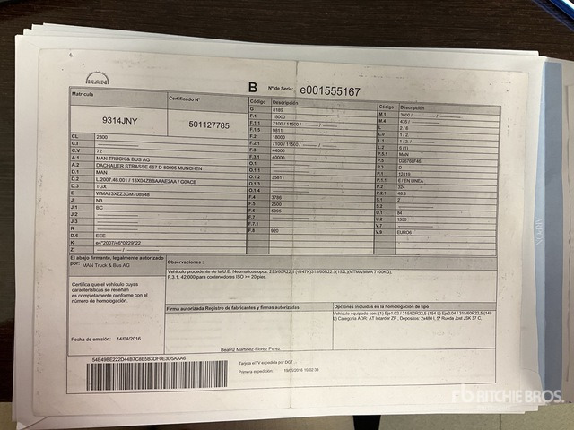 2016 MAN TGX18.440 4x2 S/A Sleeper Truck Tractor - وحدة جر: صورة 3 2016 MAN TGX18.440 4x2 S/A Sleeper Truck Tractor - وحدة جر: صورة 3