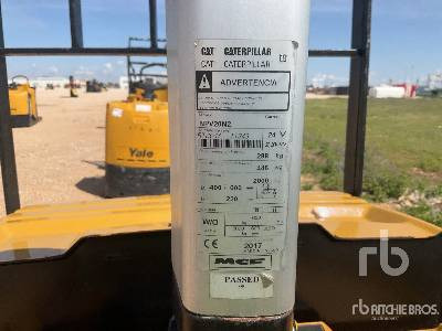 CAT NPV20N2 Electric - شاحنة باليت: صورة 5 CAT NPV20N2 Electric - شاحنة باليت: صورة 5