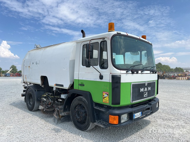 1989 MAN 15.192 Sweeper Truck - سياره كنس شوارع: صورة 3 1989 MAN 15.192 Sweeper Truck - سياره كنس شوارع: صورة 3
