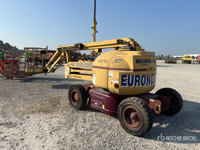 1996 Grove AMZ51E Electric (Inoperable) Articulating Boom Lift - شاحنة ذراع مفصلي: صورة 4 1996 Grove AMZ51E Electric (Inoperable) Articulating Boom Lift - شاحنة ذراع مفصلي: صورة 4