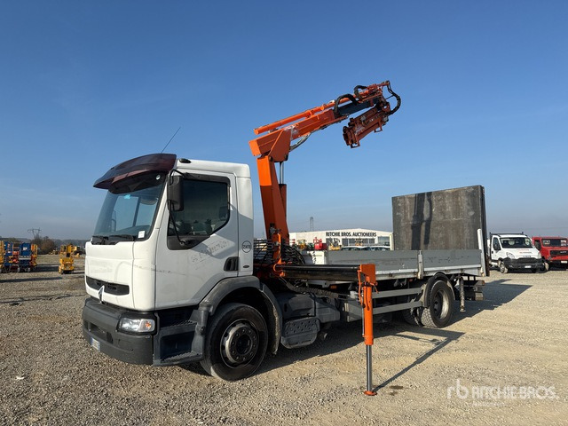 2000 Renault Premium 300 2000 Benelli 10510/3S2 6000 kg ... Flatbed Truck with Crane - شاحنات مسطحة, شاحنة كرين: صورة 1 2000 Renault Premium 300 2000 Benelli 10510/3S2 6000 kg ... Flatbed Truck with Crane - شاحنات مسطحة, شاحنة كرين: صورة 1